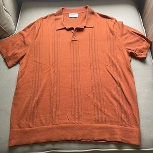 Old Navy Rust Polo Shirt